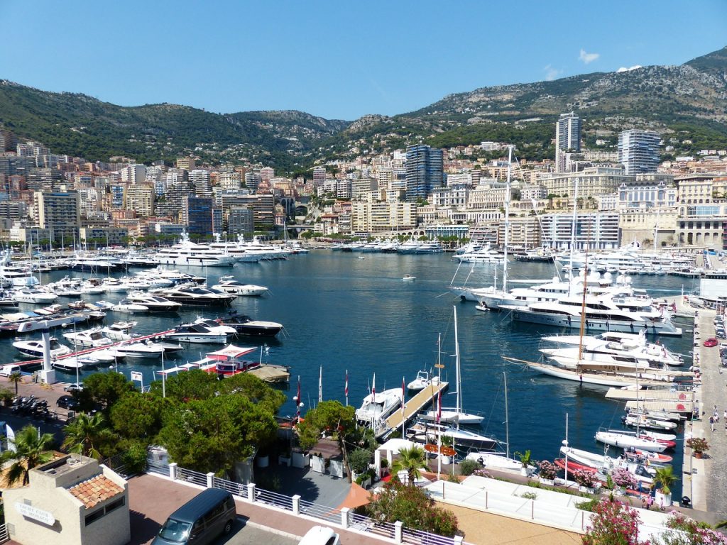 Der Hafen von Monaco